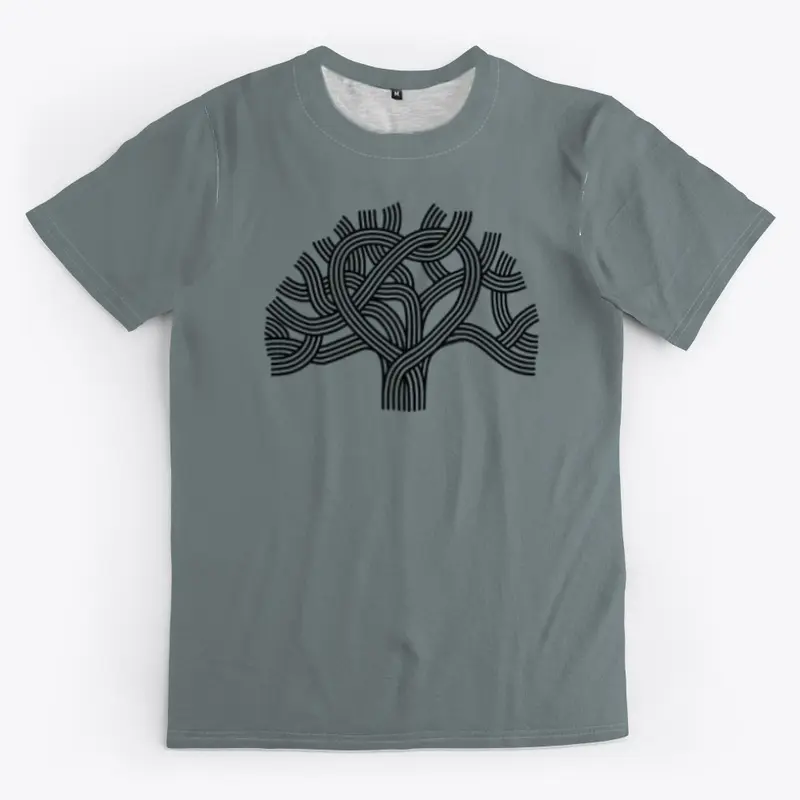 Oakland Love Tree (Black)